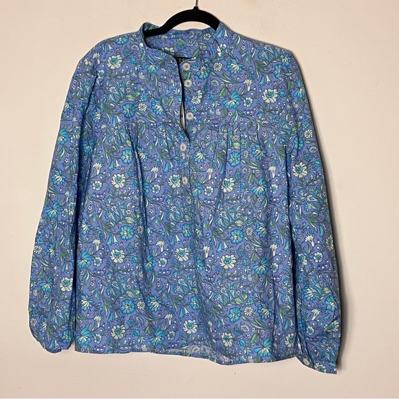 J. Crew FRESCO top in floral cotton poplin XL NWT - Picture 5 of 8
